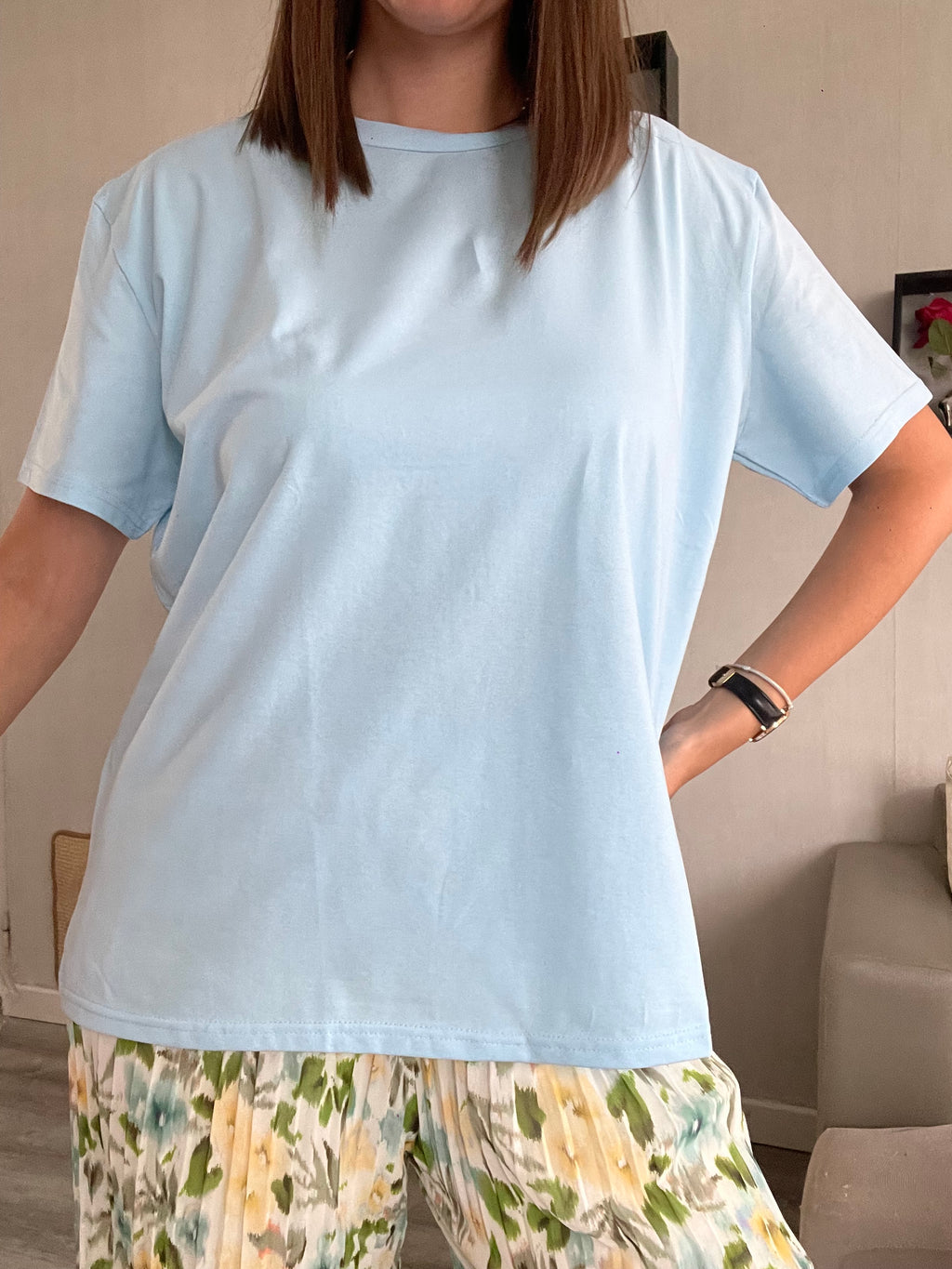 T-shirt Margaux bleu