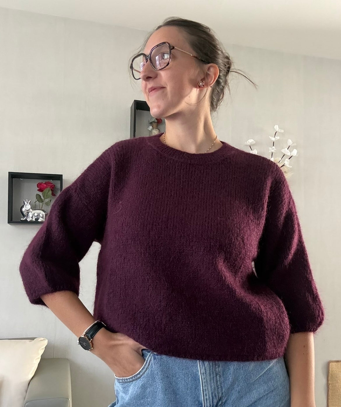 Pull Chloé Aubergine