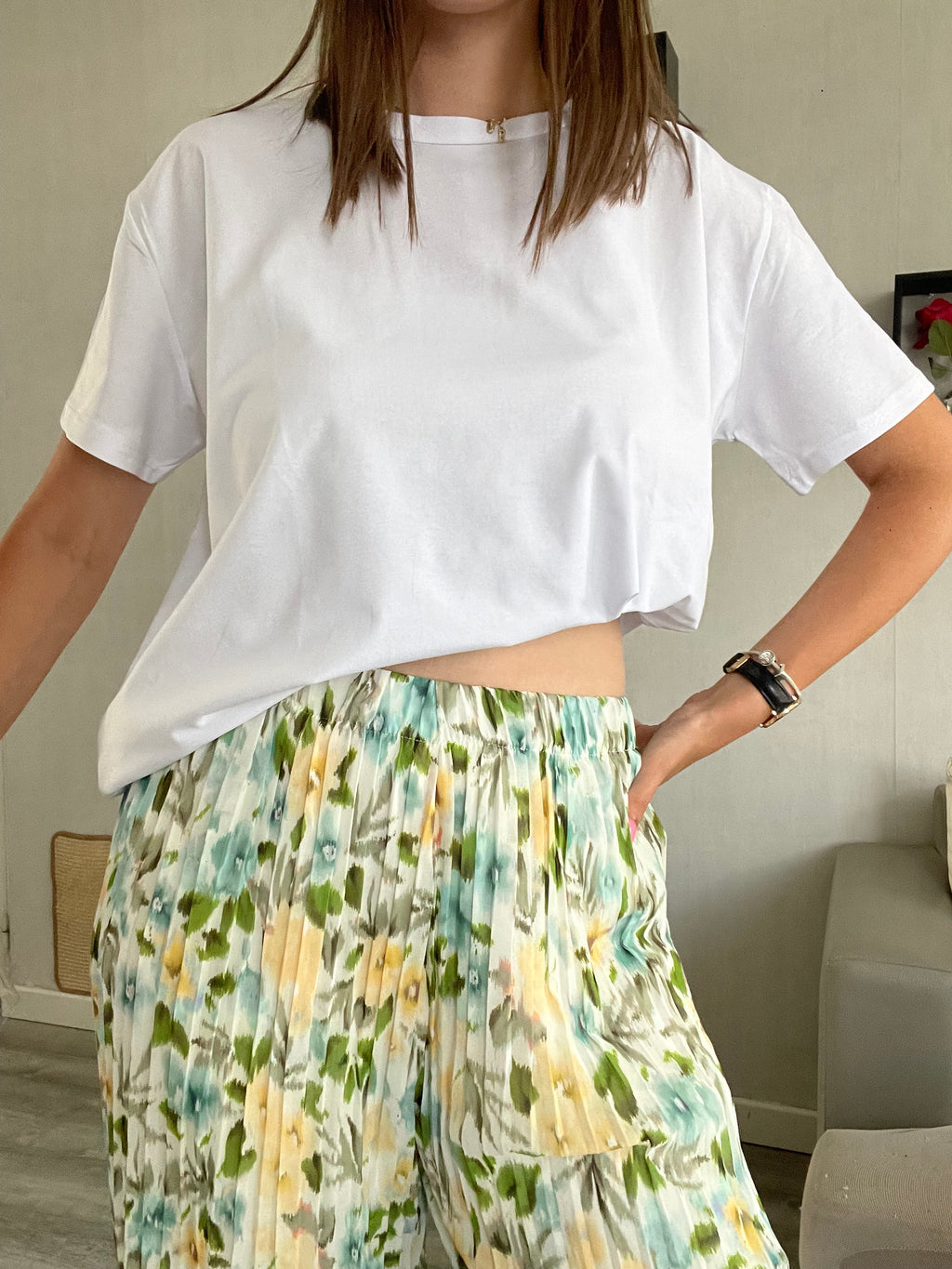 T-shirt Margaux Blanc