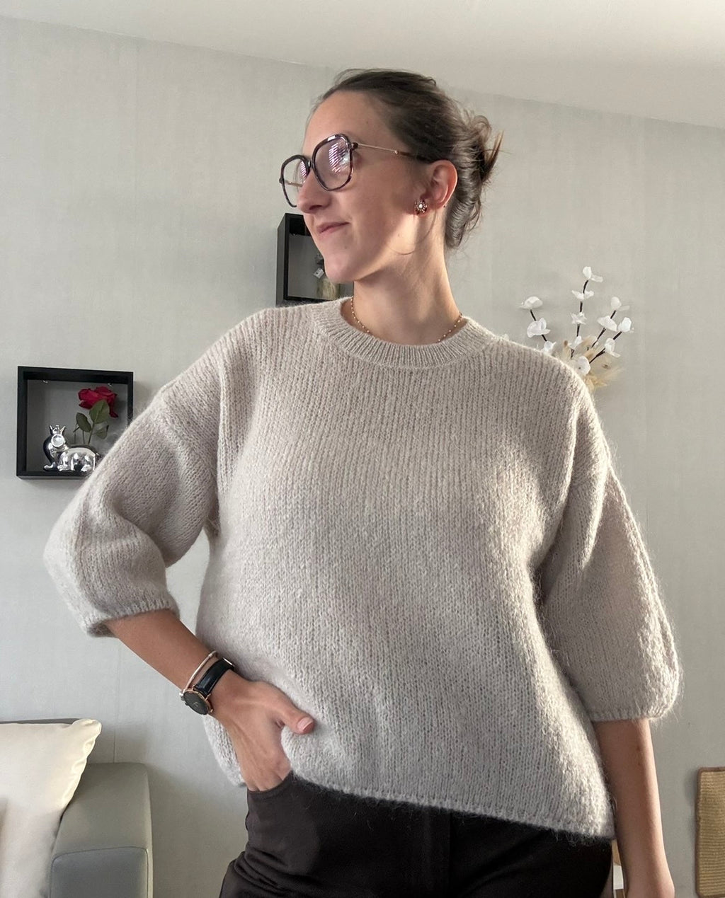 Pull Chloé taupe