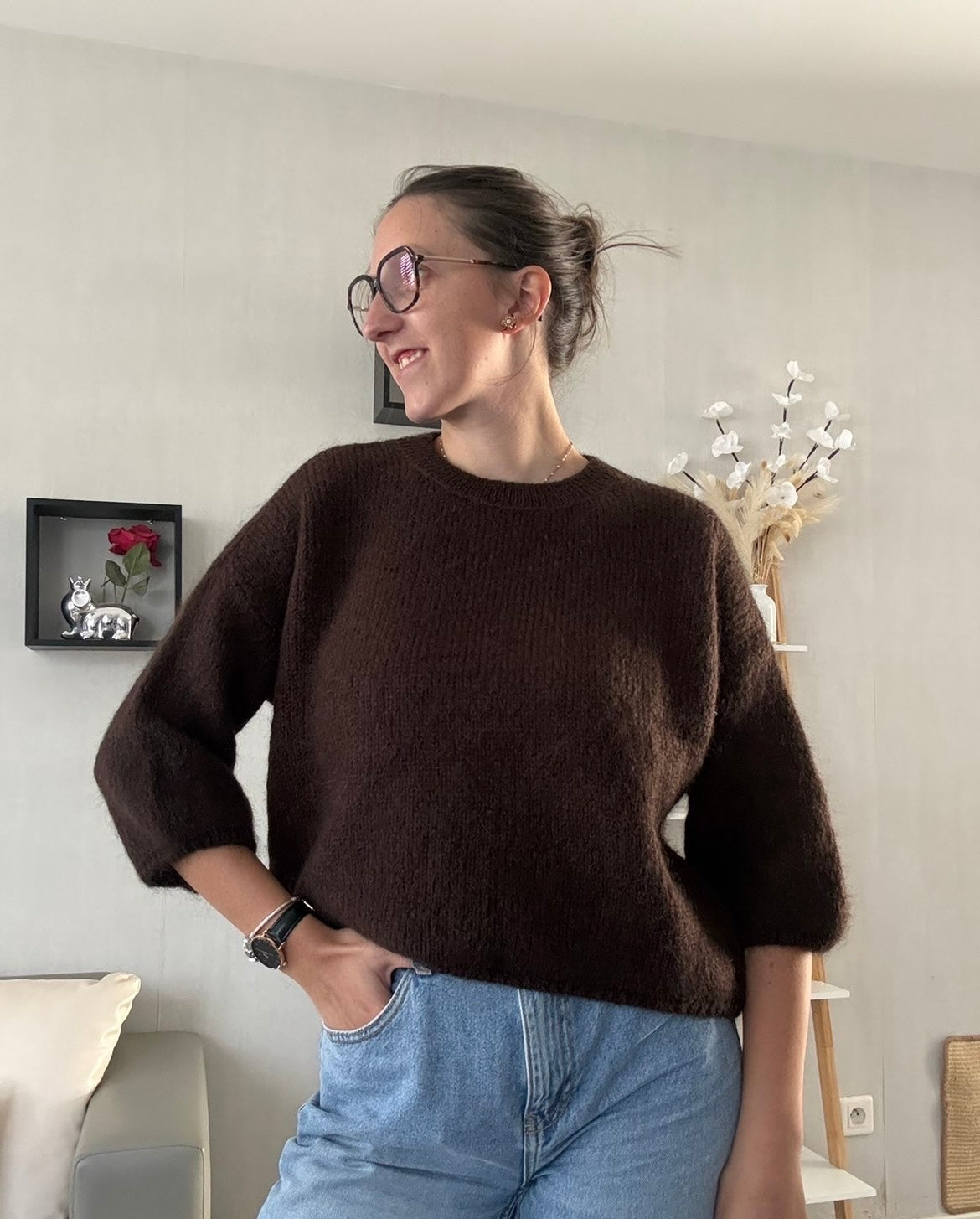 Pull Chloé choco