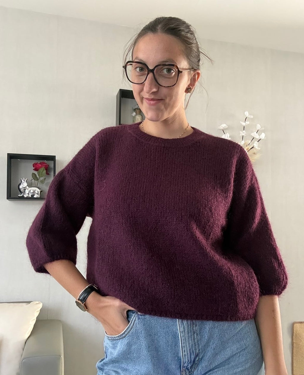 Pull Chloé Aubergine