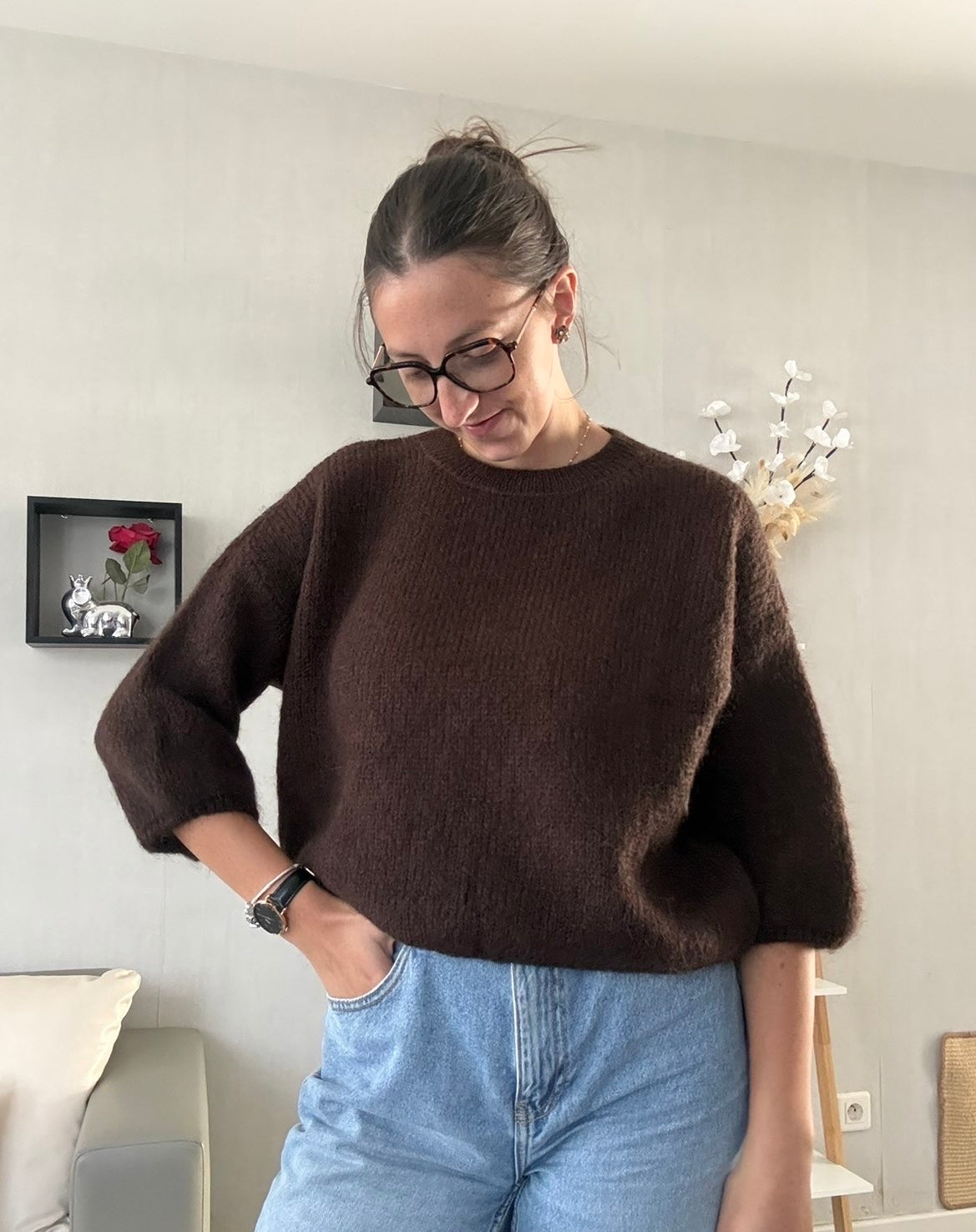 Pull Chloé choco