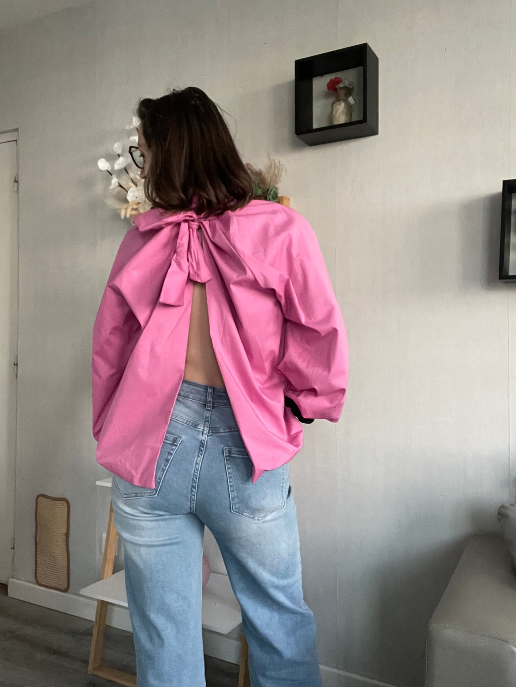 Blouse Gabrielle rose