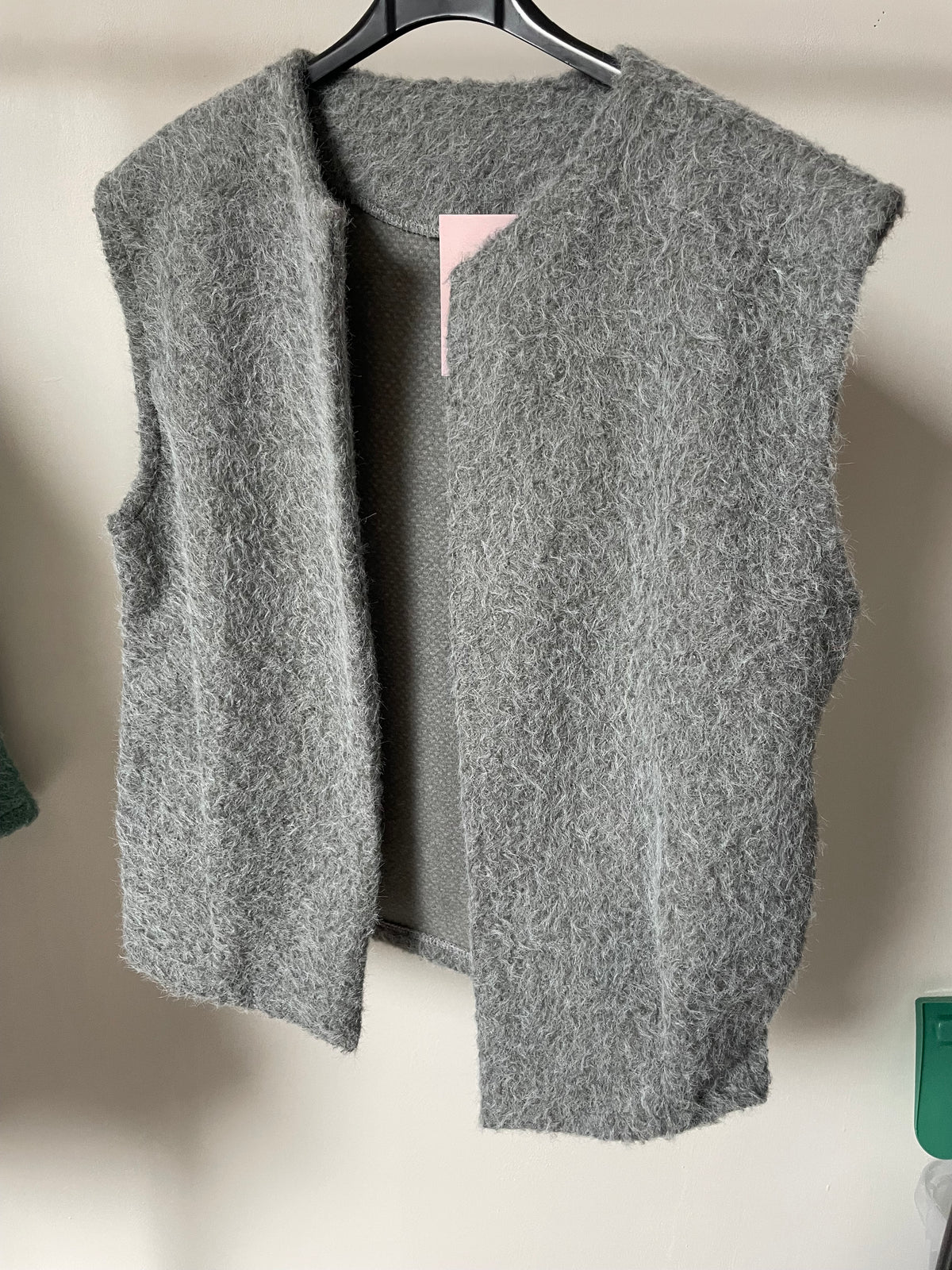 Veste sans manche Agathe grise