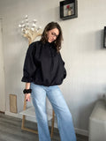 Blouse Gabrielle bleu marine