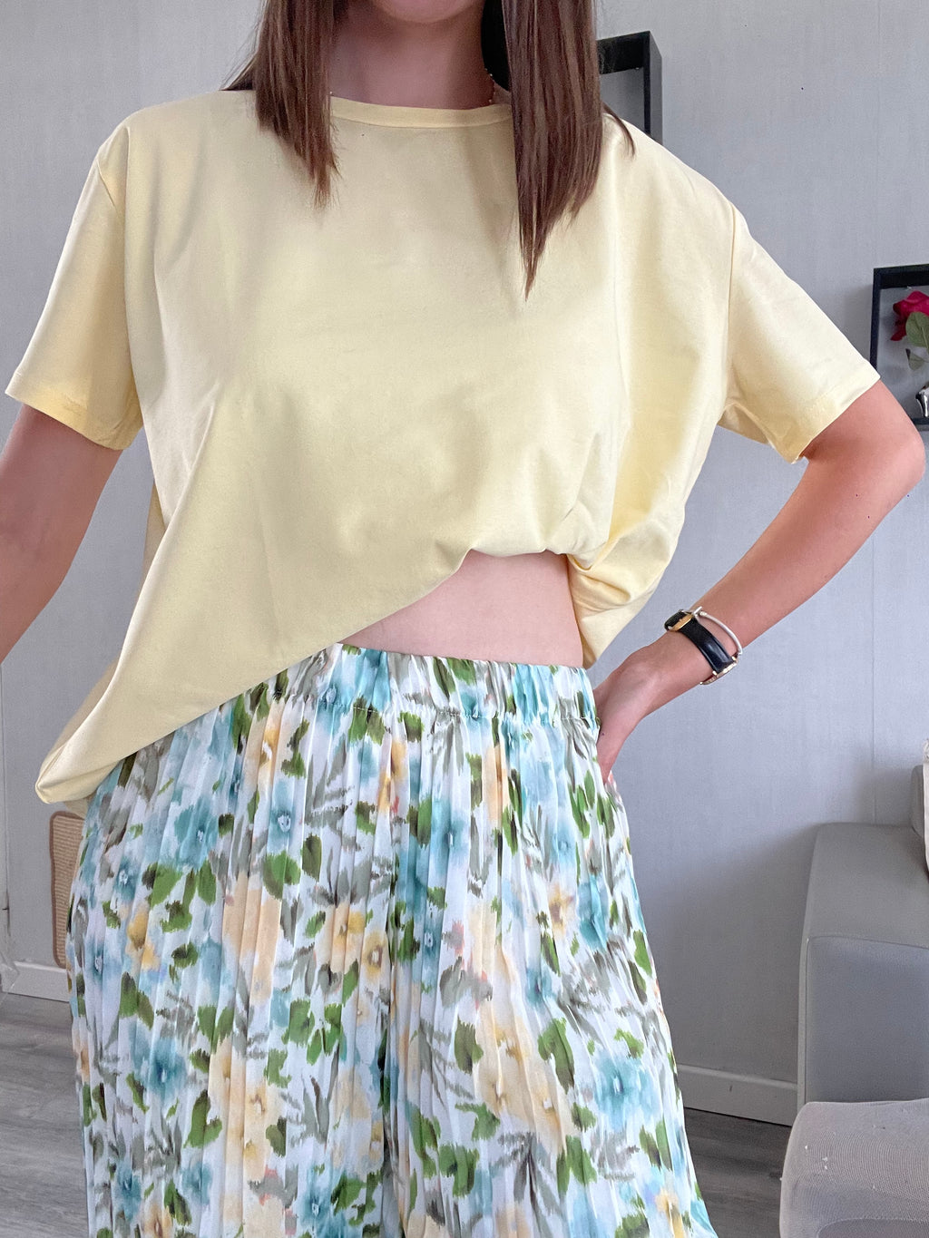 T-shirt Margaux Jaune