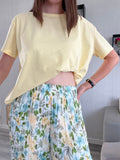 T-shirt Margaux Jaune