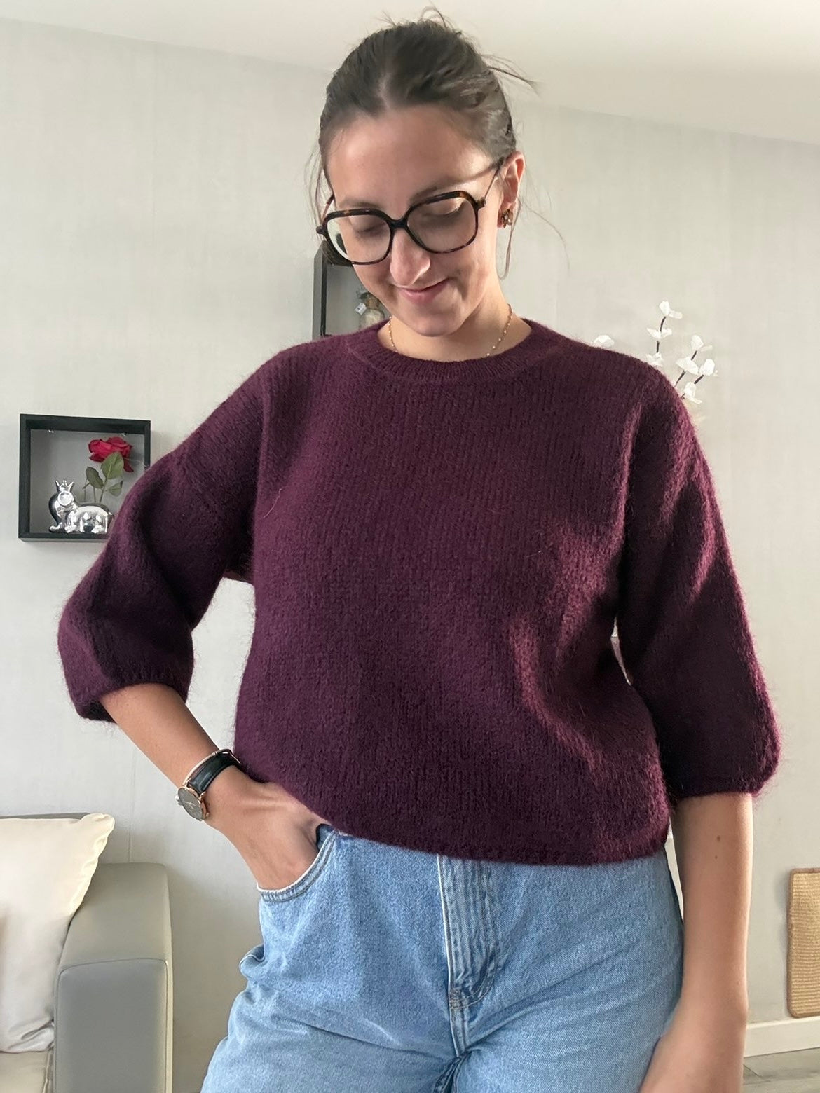 Pull Chloé Aubergine