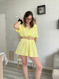 Combi short Clem jaune