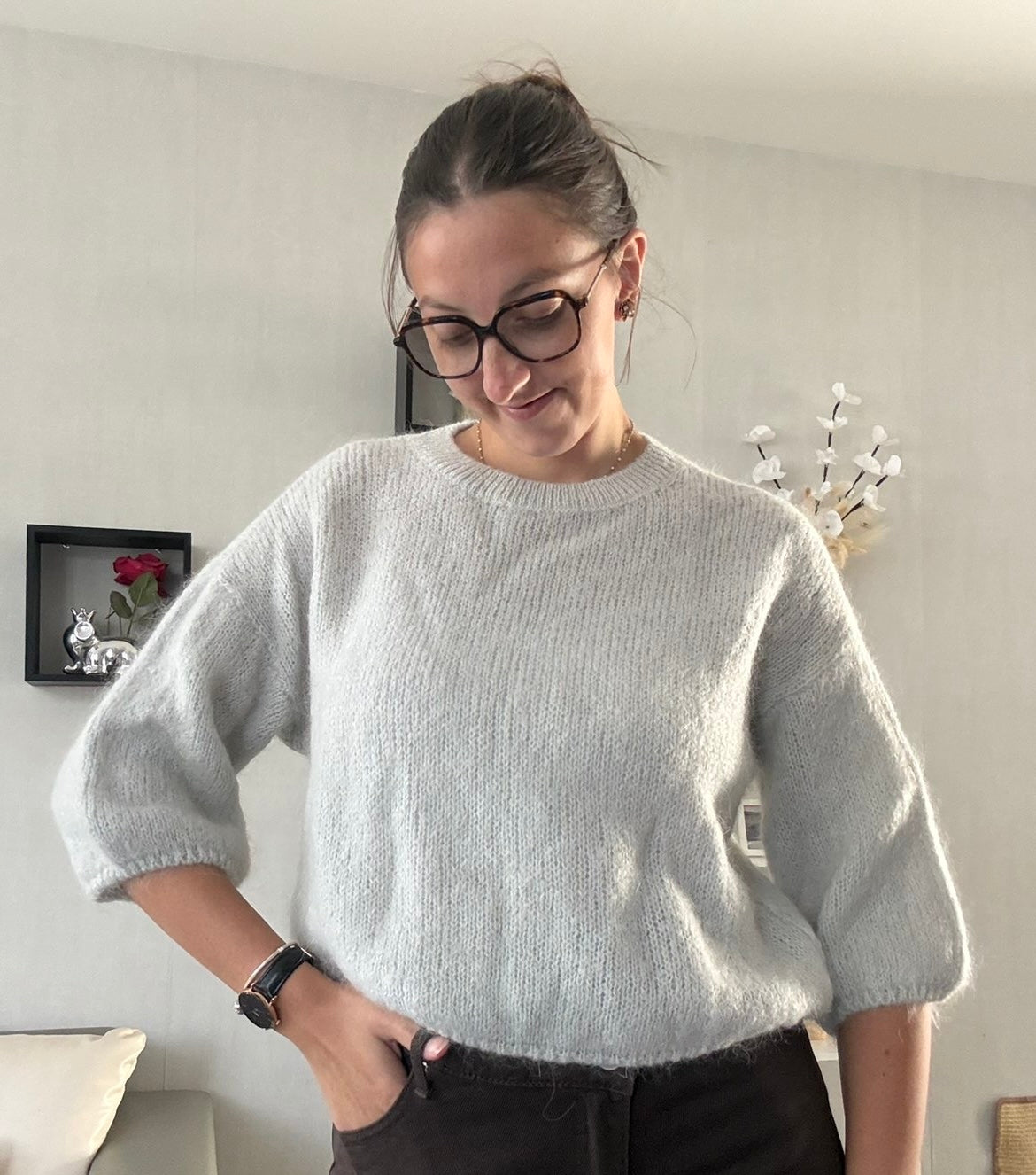 Pull Chloé gris