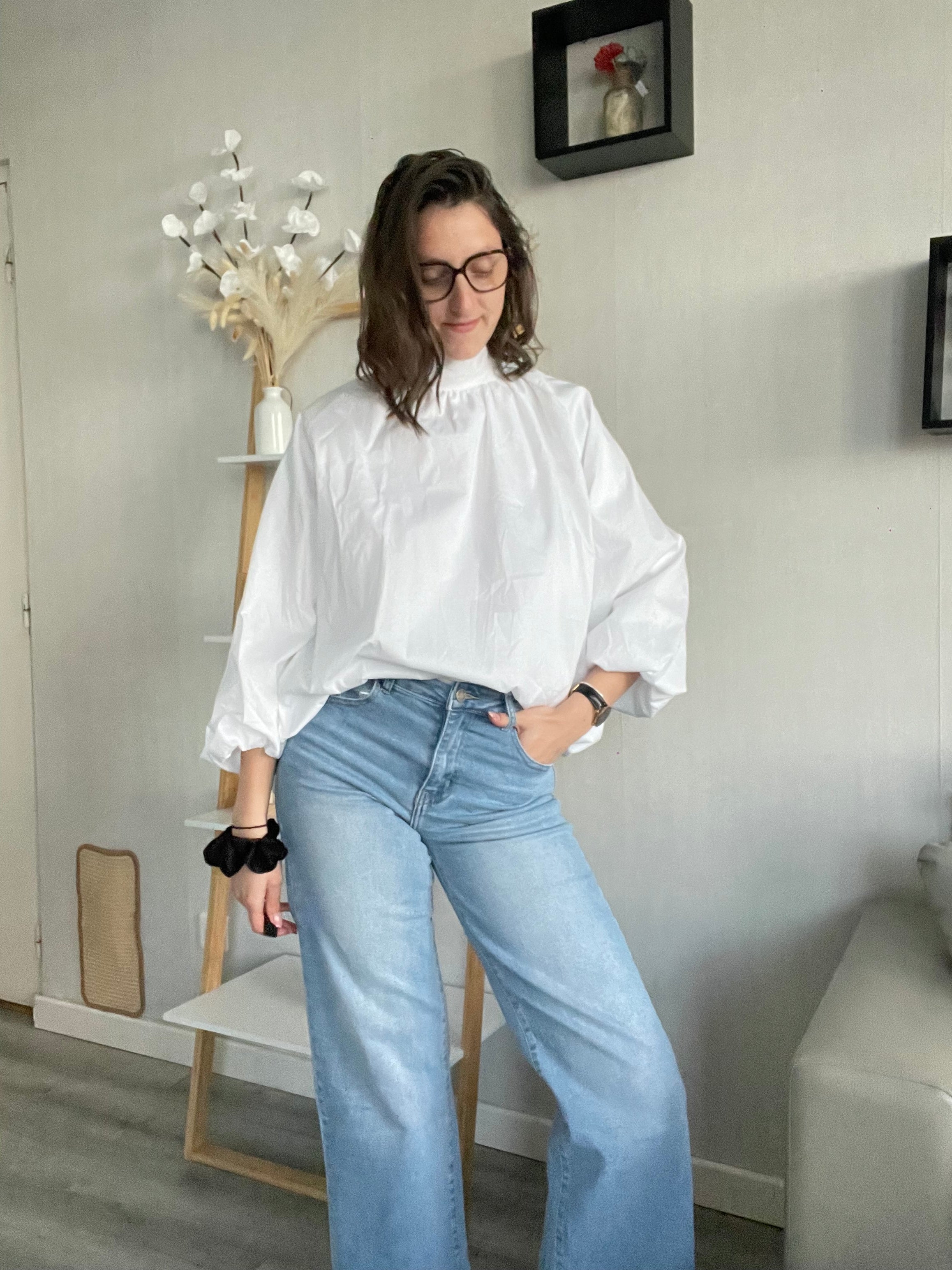 Blouse Gabrielle Blanche