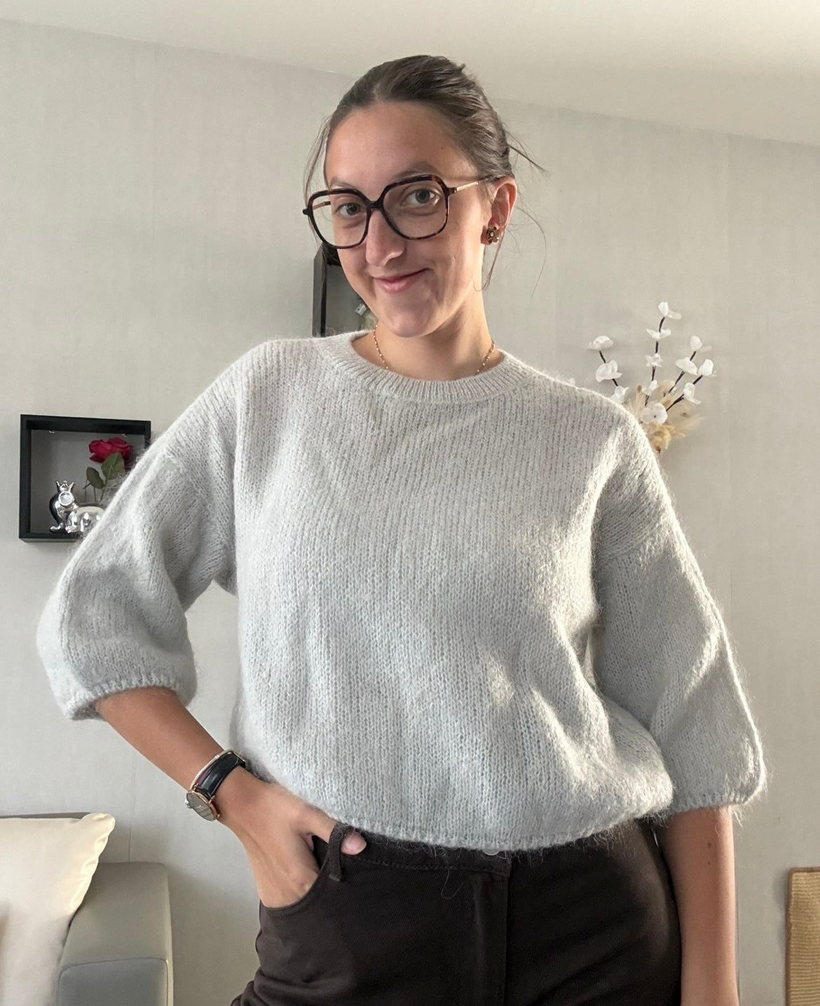 Pull Chloé gris