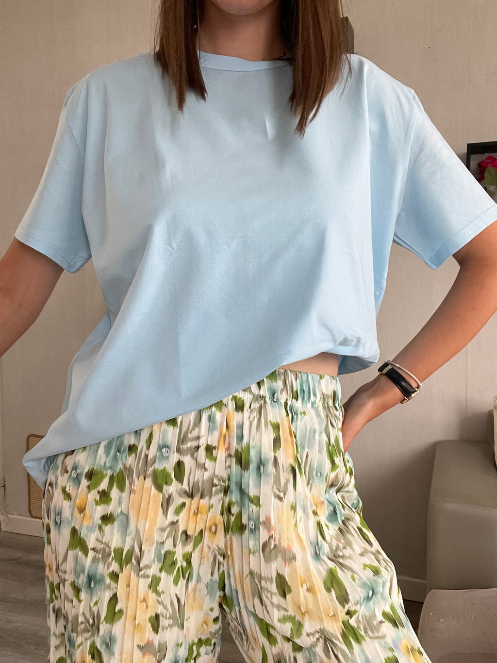 T-shirt Margaux bleu