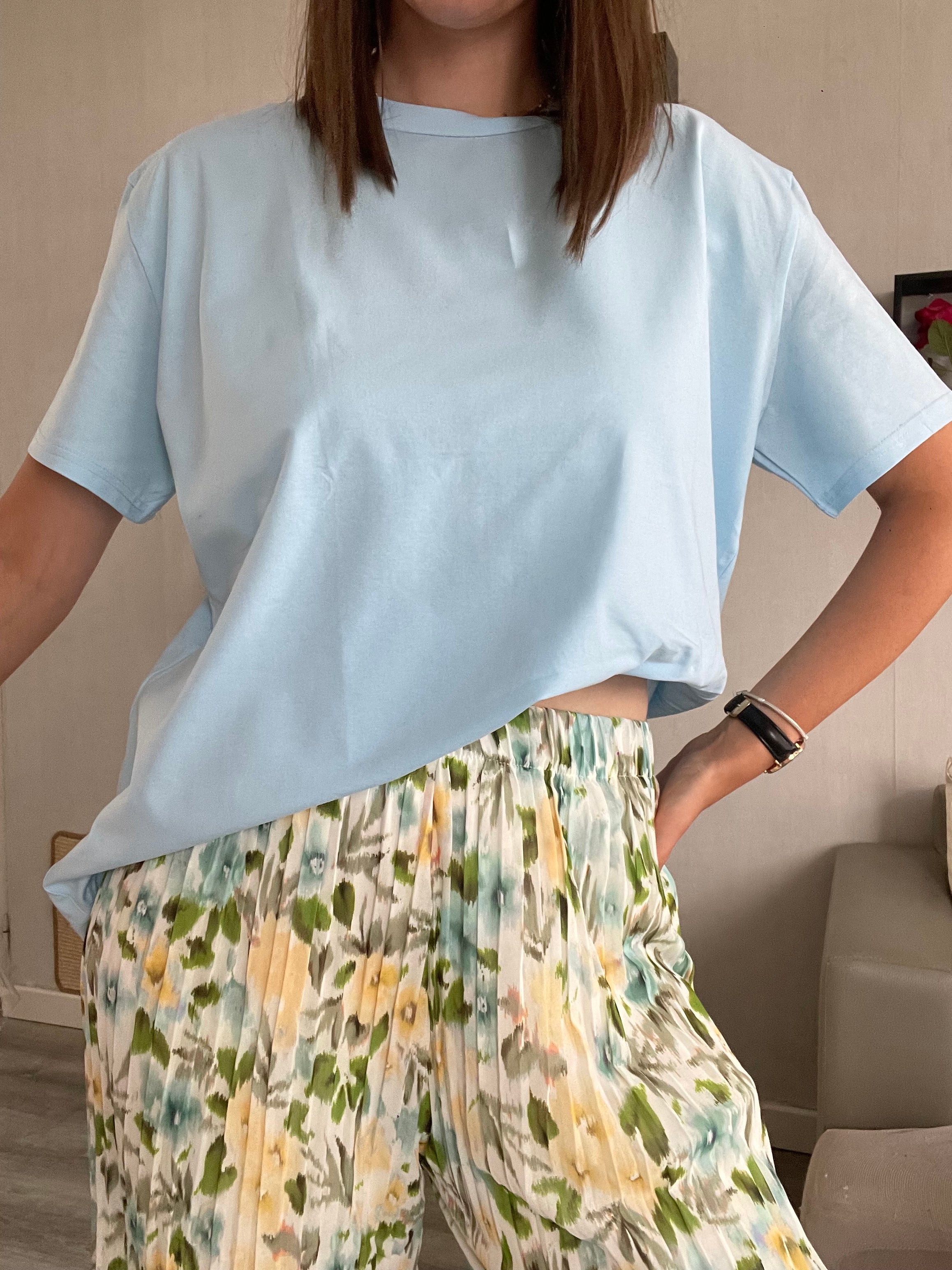 T-shirt Margaux bleu