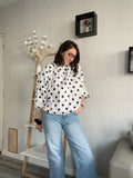 Blouse Gabrielle à pois