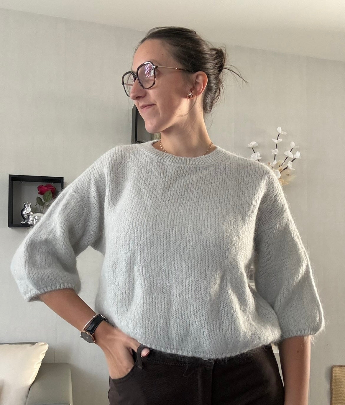Pull Chloé gris
